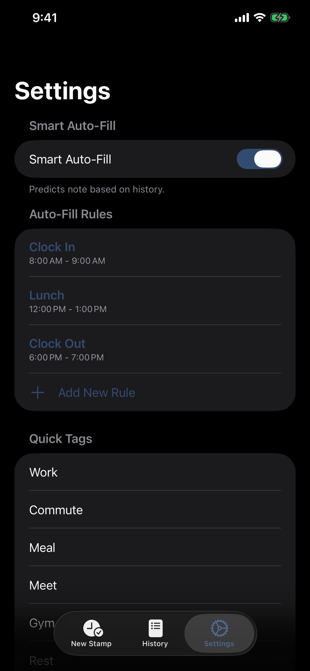 InstantLog App Screenshot 3